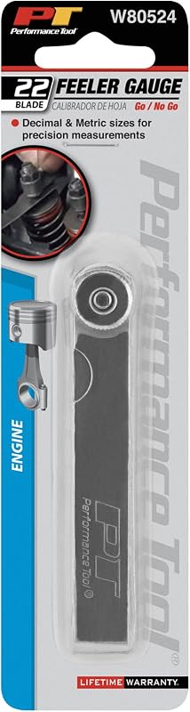 Jogo de Lâminas Calibradoras Go-No-Go Performance Tool W80524 com 22 Peças