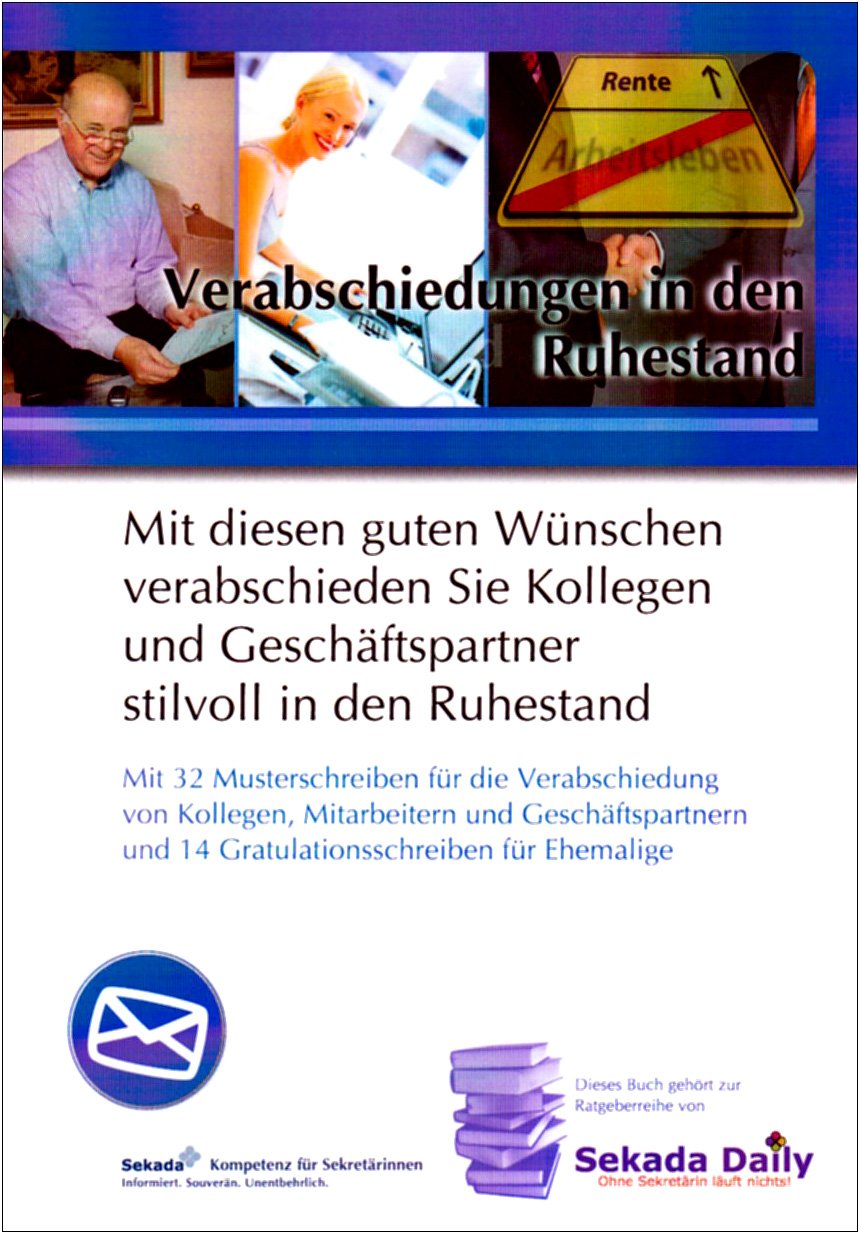 Buy Verabschiedung in den Ruhestand: Mit diesen guten Wünschen