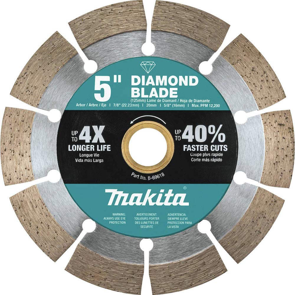 MakitaB-69618 5" Diamond Blade, Segmented, General Purpose