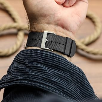 WatchGecko TidalPass Rubber Watch Strap