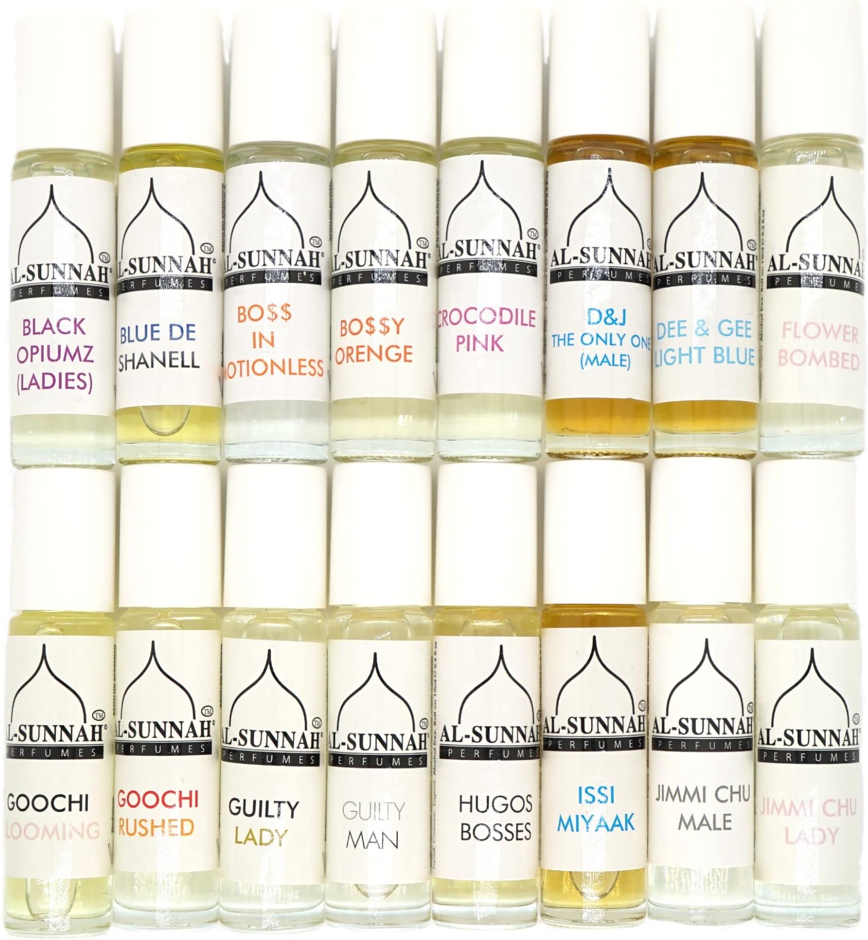 Al-Sunnah Oil-Based Attar Perfumes (Lakoste Red)