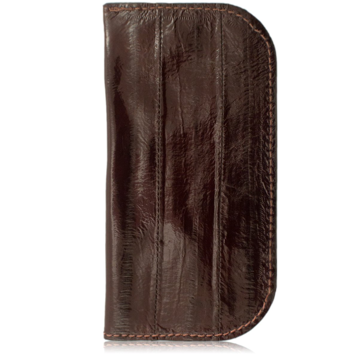 Genuine Pacific Eel Skin Leather Soft Glasses Case