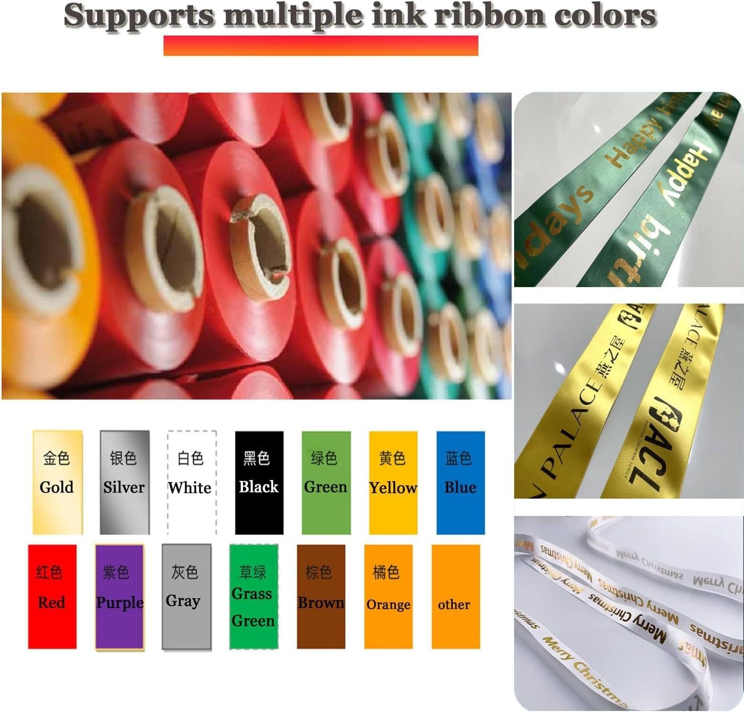 Macchina da stampa a timbro singolo per testo, logo e motivo personalizzati, 200 DPI, supporta oltre 50 lingue per matrimoni/feste