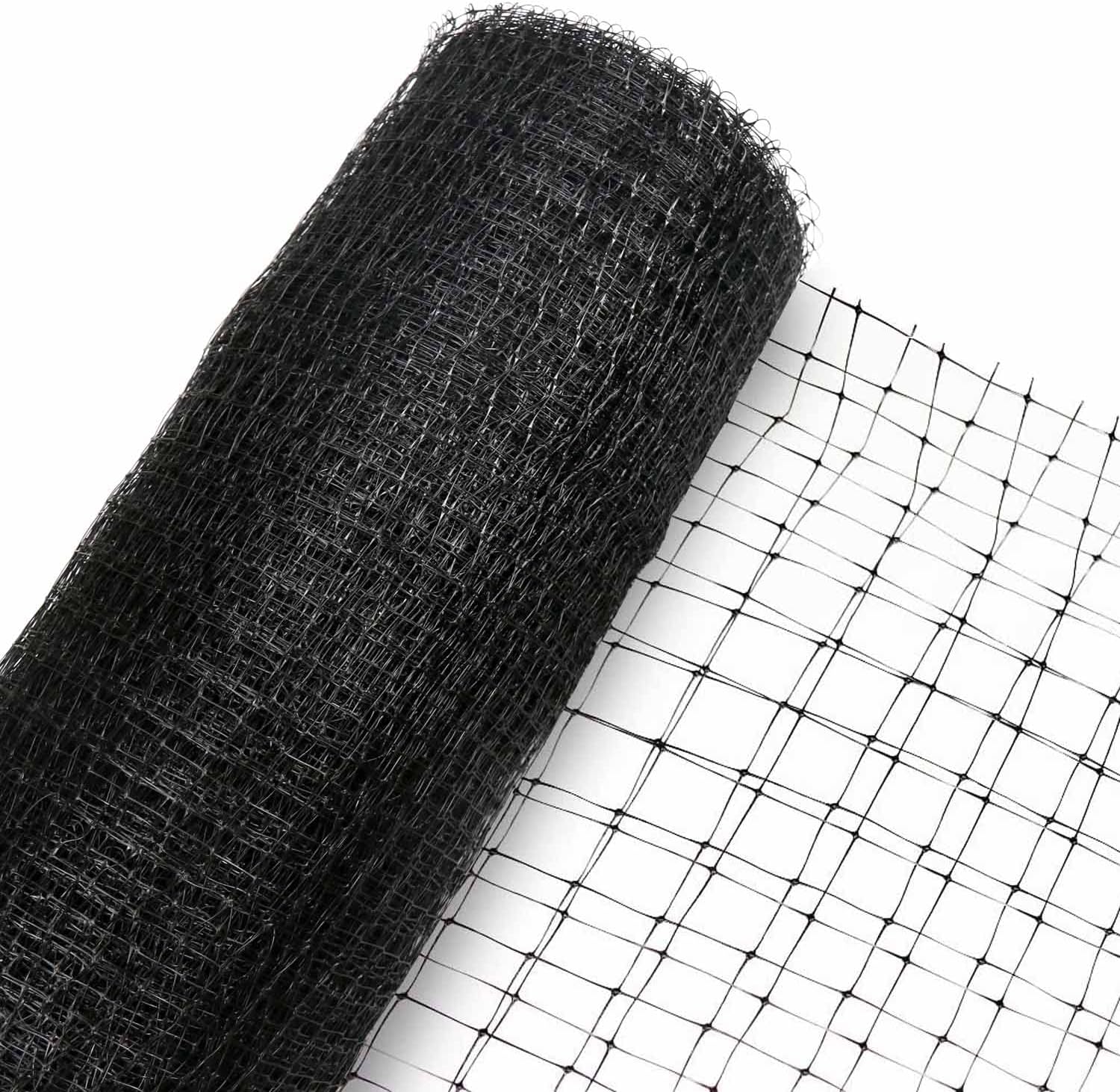 KLEWEE Bird Netting, 7.5 x 100 FT Heavy Garden Netting Deer Netting for Protect Fruit Trees, Plants and Vegetables Against Birds, Deer, Squirrels and Other Animals