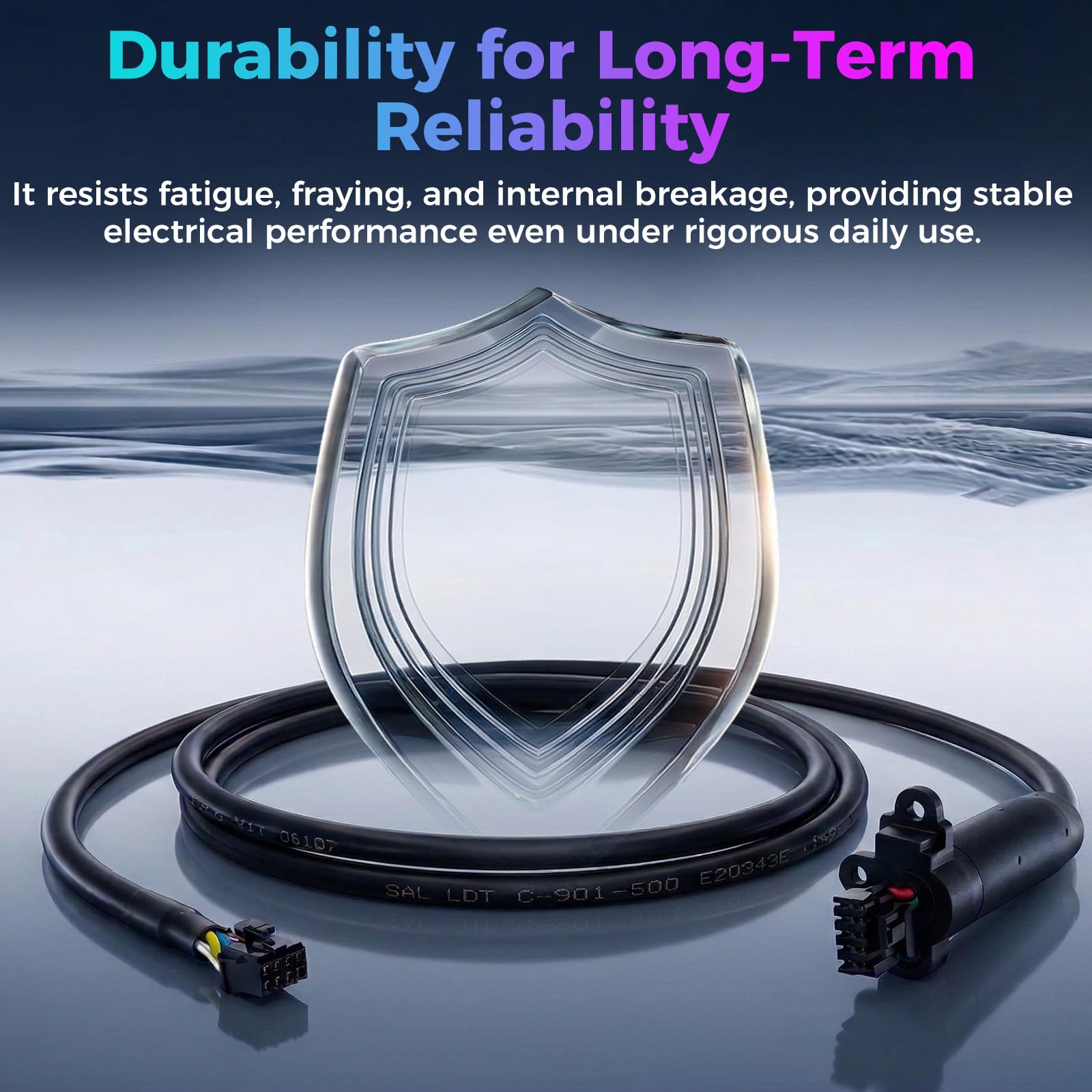 Creality Câble de tête d'impression officiel Ender 5 Max, câble de connexion de buse d'origine FPC plat et flexible, câble adaptateur Hotend pièces de rechange pour imprimante 3D Creality Ender 5 Max