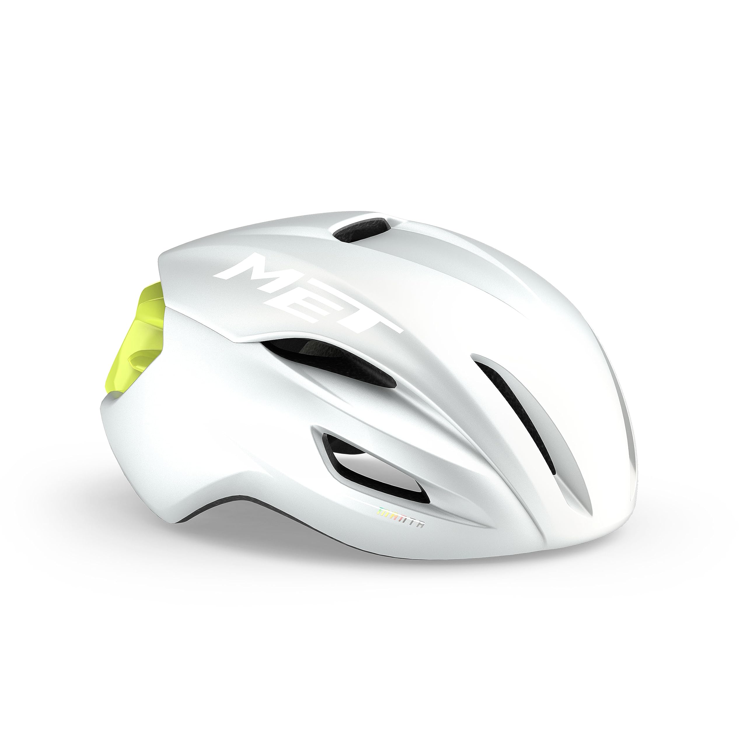 MET Manta MIPS Bicycle Hel, Undyed White Lime Matt, M : Amazon.de 