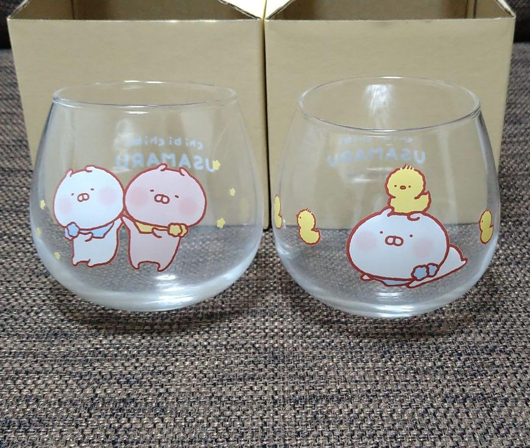 うさまる ちびちびうさまる ゆらゆらグラス うさこ＆ひよこ