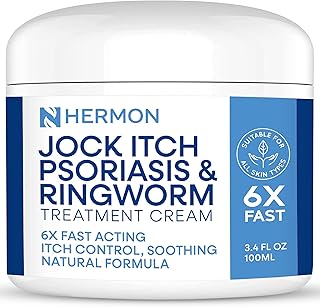 Jock Itch Cream, Psoriasis Cream, Ringworm Treatment for Humans, Psoriasis Scalp Treatment, Ringworm Cream for Humans, Provides Soothing Relief-100g