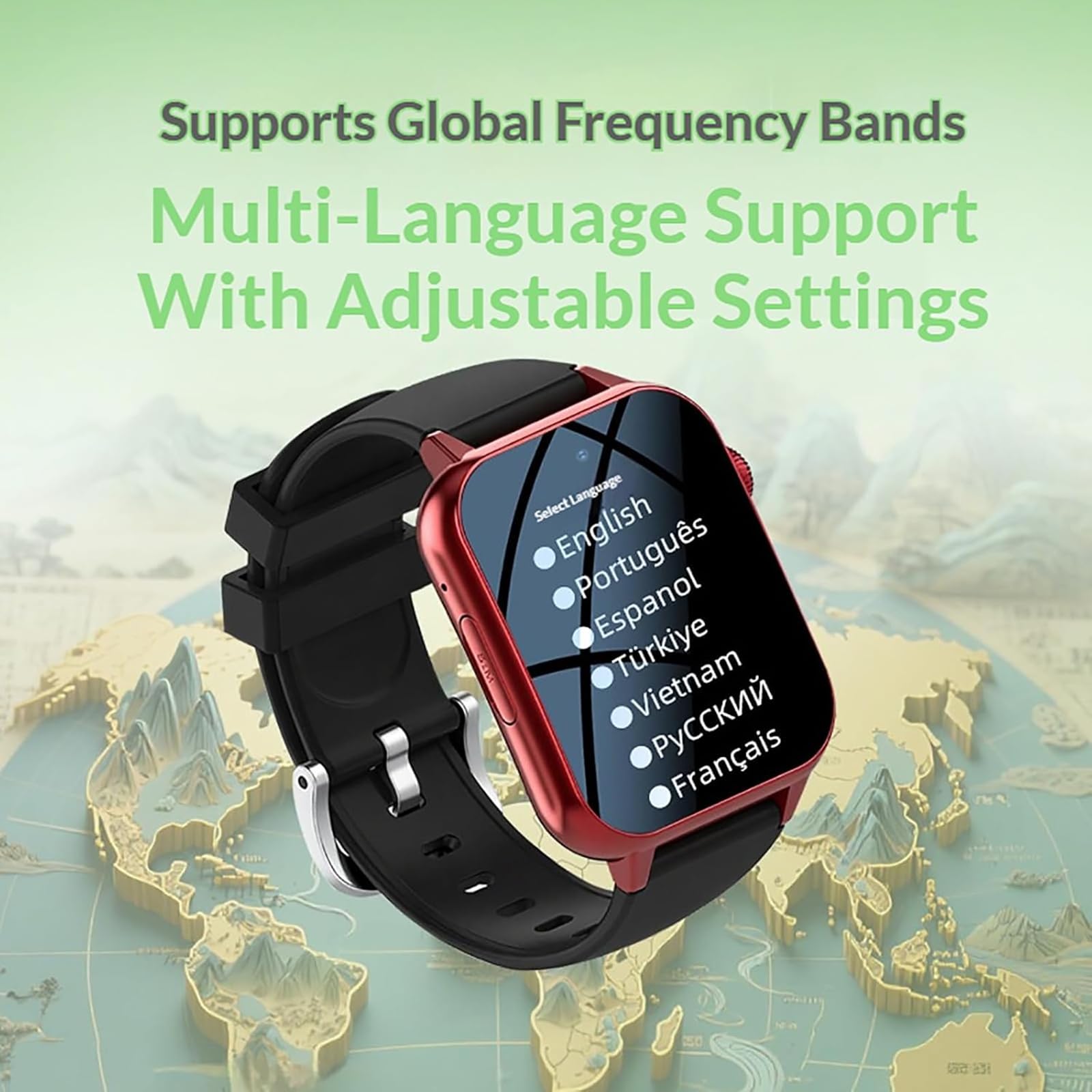 Orologio intelligente con rilevamento di cadute per anziani, chiamate bidirezionali, localizzatore GPS, allarme SOS medico, impermeabile IP67, monitoraggio della salute per la sicurezza degli anziani