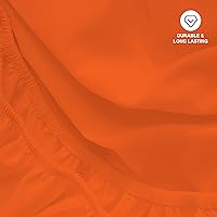 Vista 6 de Hotella Sábana bajera ajustable 100% microfibra tamaño individual, ultra suave, calidad de hotel con bolsillo profundo de 14 pulgadas, protector