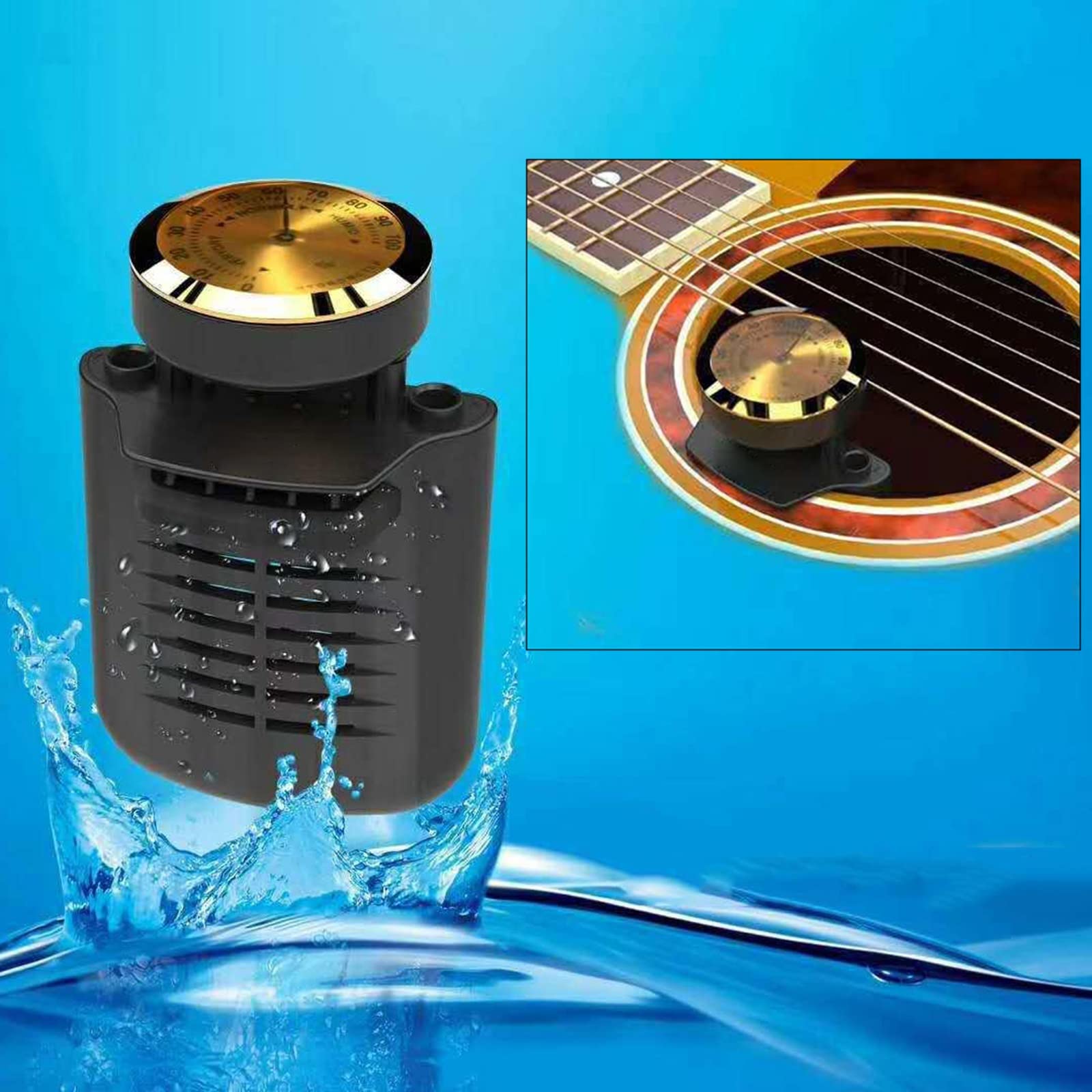 Herramientas De Guitarra Humidificador De Ukelele para Guitarra Acústica, Sistema De Humidificación De Guitarra Profesional, Herramientas De Mantenimiento De Limpieza