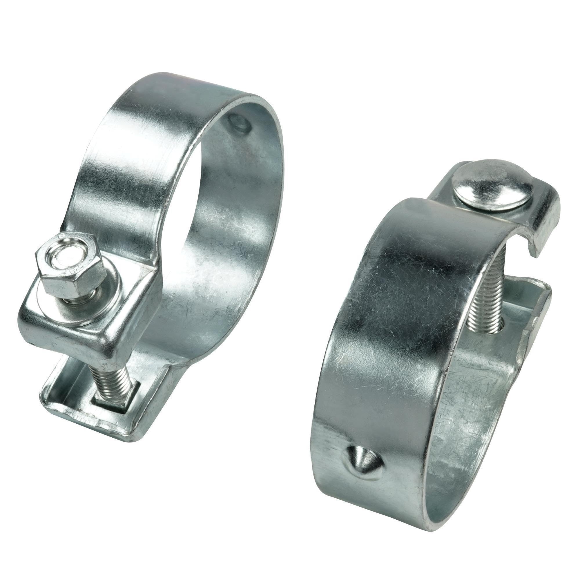 Ø 50mm / 2" Edelstahl Flexrohr in Interlock Bauweise mit Schellen Abgasanlage Auspuff 100/200mm
