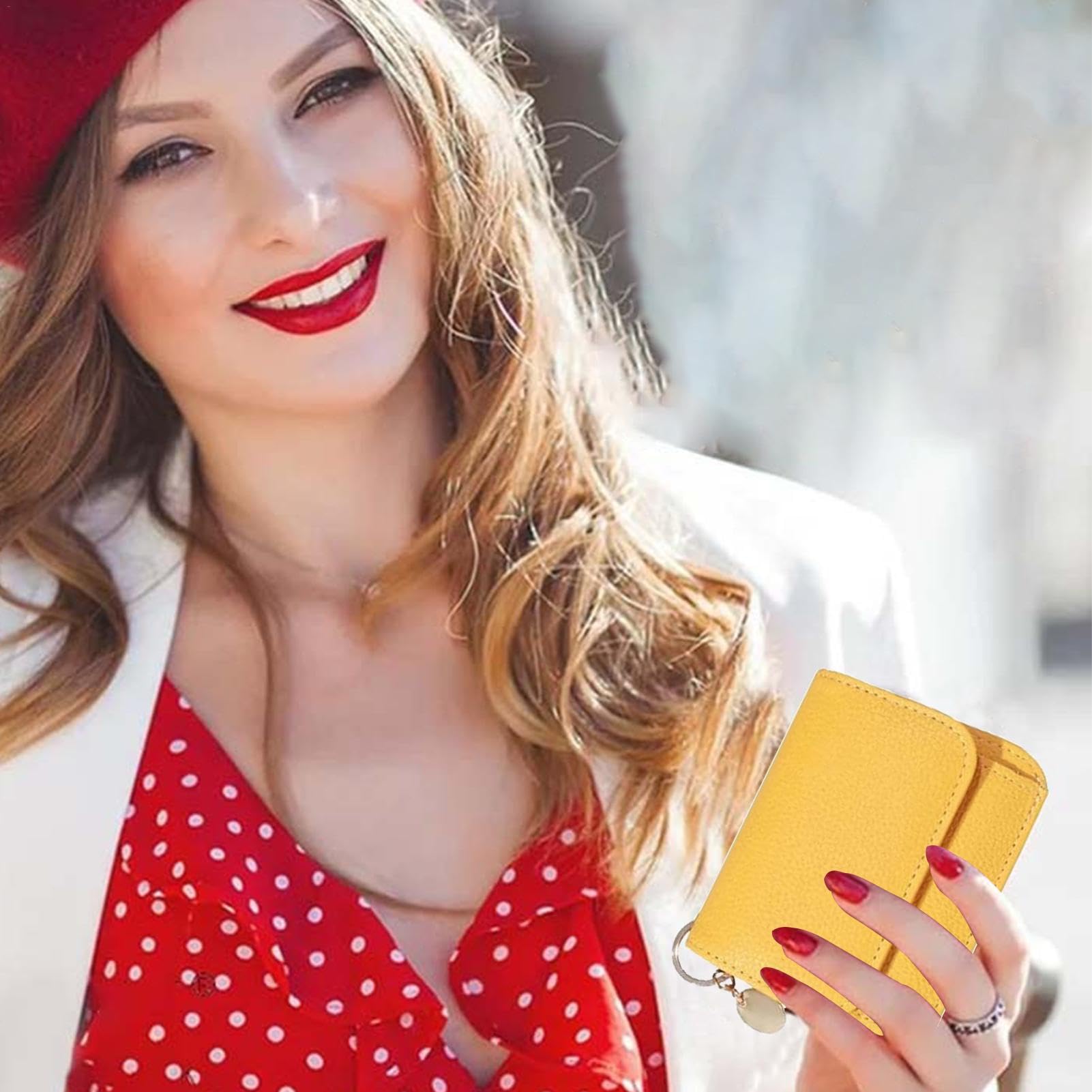 Portamonete da donna, portamonete da donna | Portamonete in pelle PU con