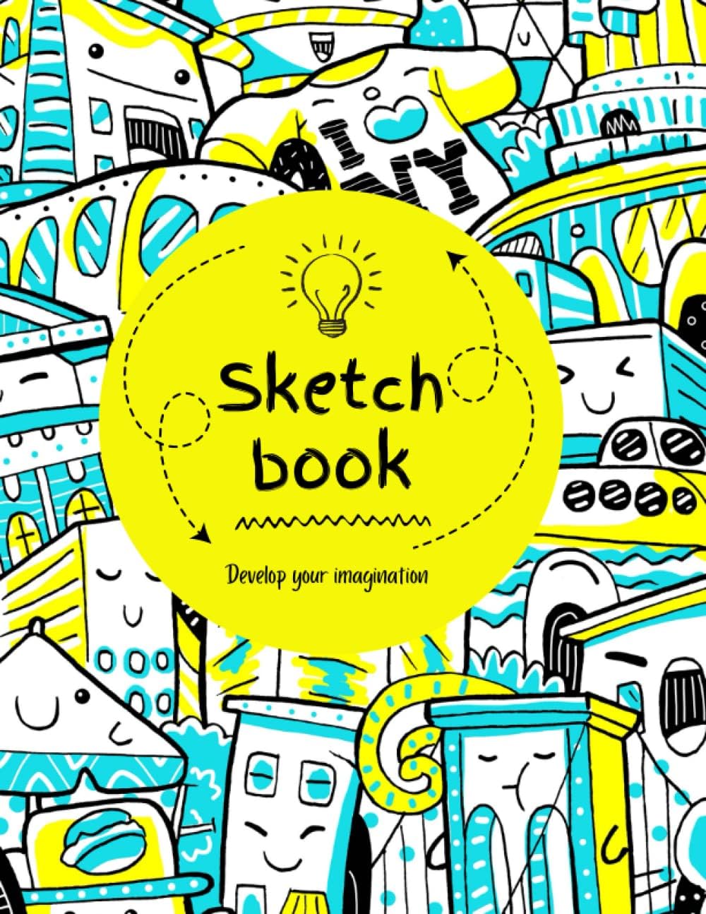 professionel sketchbook for drawin 8.5 * 11inches