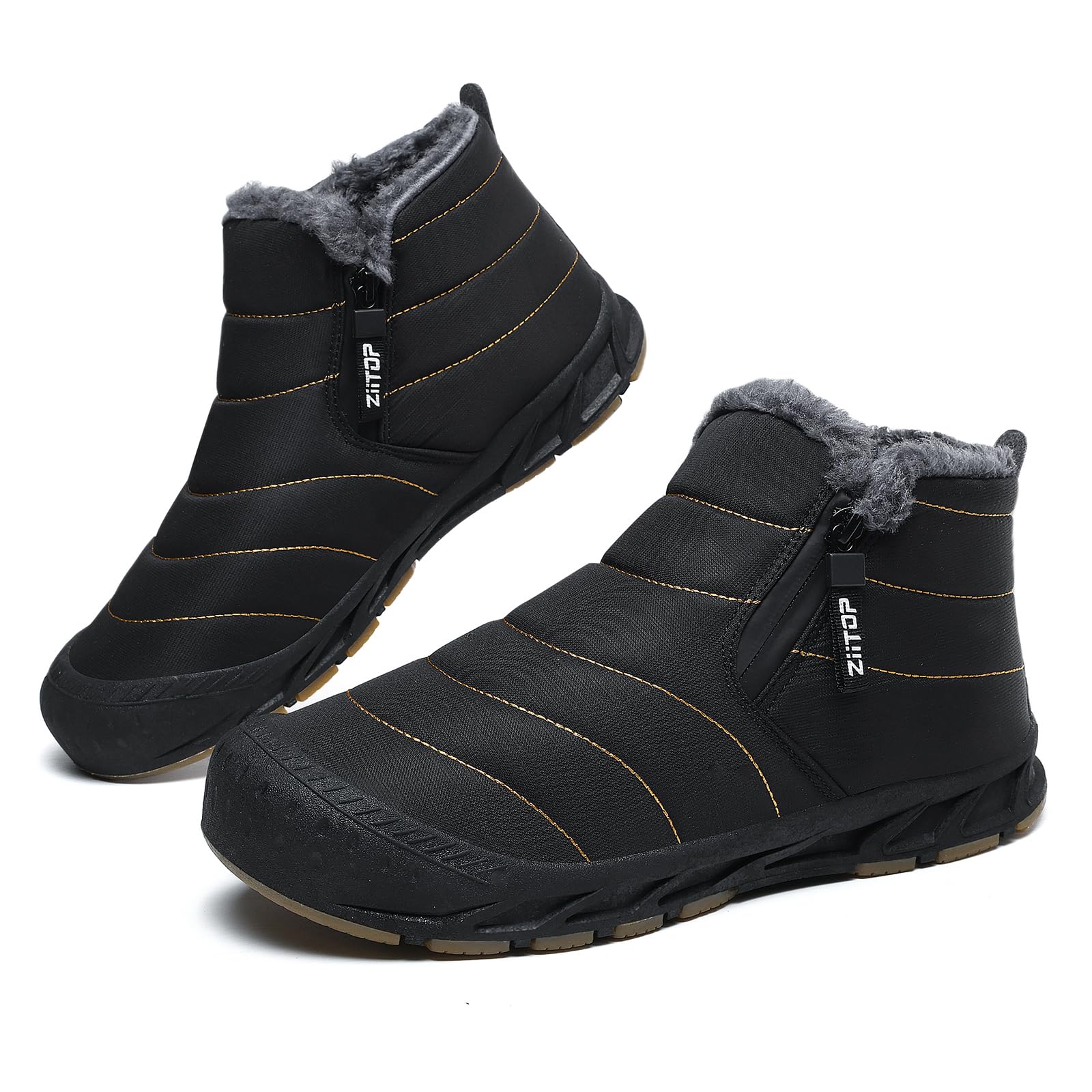 Ankle Boots Best Mens Winter Slip On Boots Snow Boots Mens