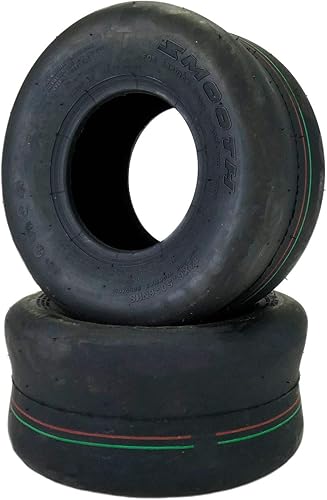 (2) Neumáticos lisos de 4 capas de 13 x 6.50-6, grava, Hustler, Toro, Ferris