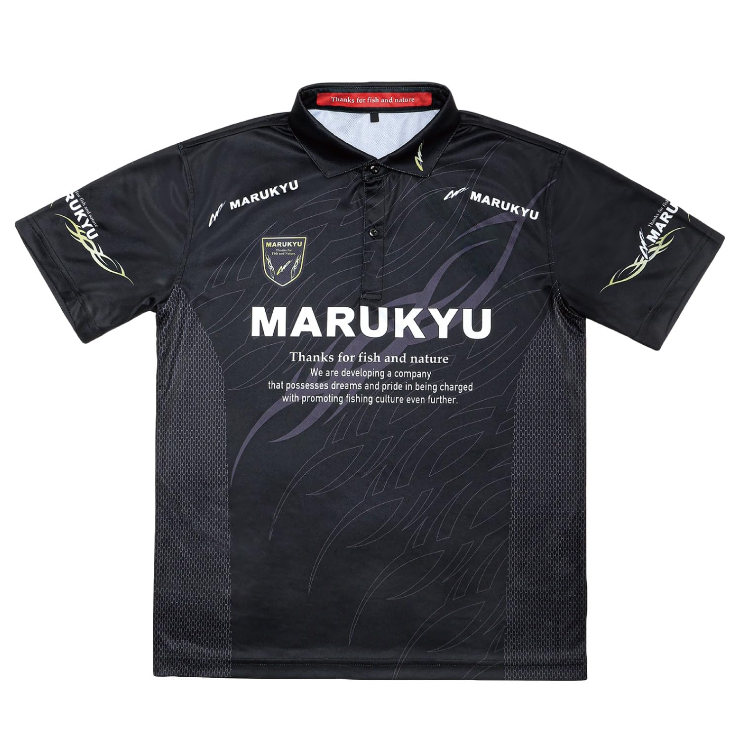 MARUKYU ドライポロシャツ ブラック Amazon.co.jp: マルキュー(MARUKYU)TR-01 マルキュードライポロシャツ