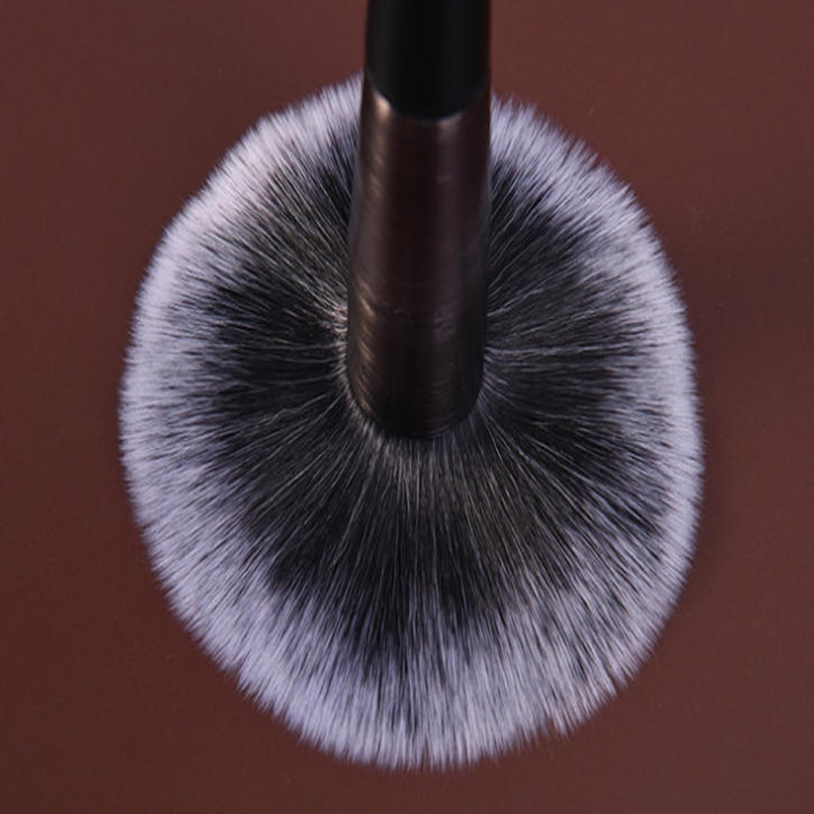 Pinceles de Maquillaje 14 Pinceles de maquillaje fibra cepillada, pincel for base, sombra ojos, pestañas Profesionales(Black2)
