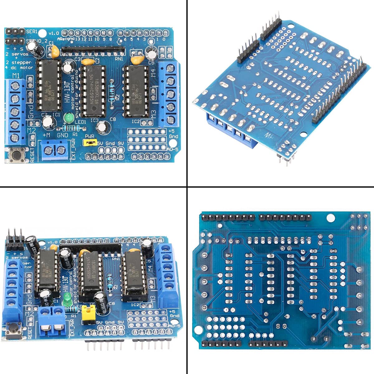 Youmile 2x L293D Motor-Driver Shield Für Arduino ? Produktbild-Vorschau 3