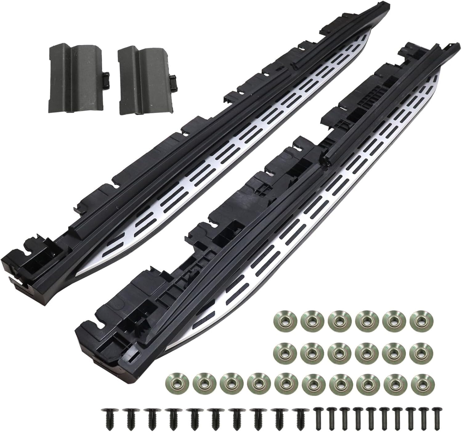 Priprilod Side Steps Running Boards Nerf bar Fit for Mercedes GLS X167 2020-2025 （450 580 600） Running Board Side Step Nerf Bar