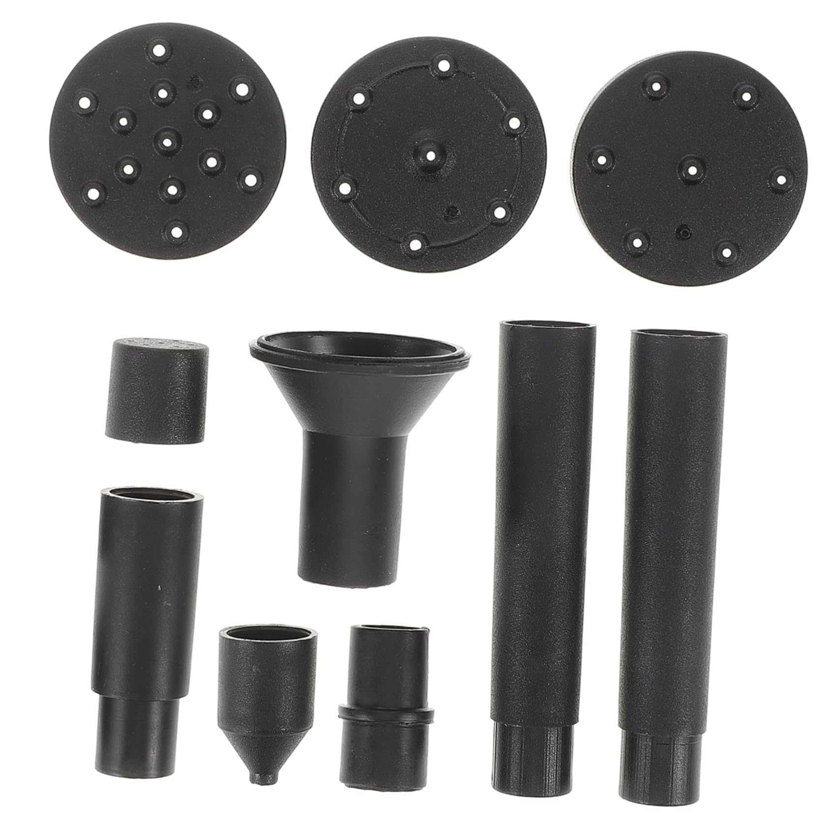Sosoport Solar Fountain Nozzles Set Pieces for Your Garden Water Feature Pond Pool or Bird Bath
