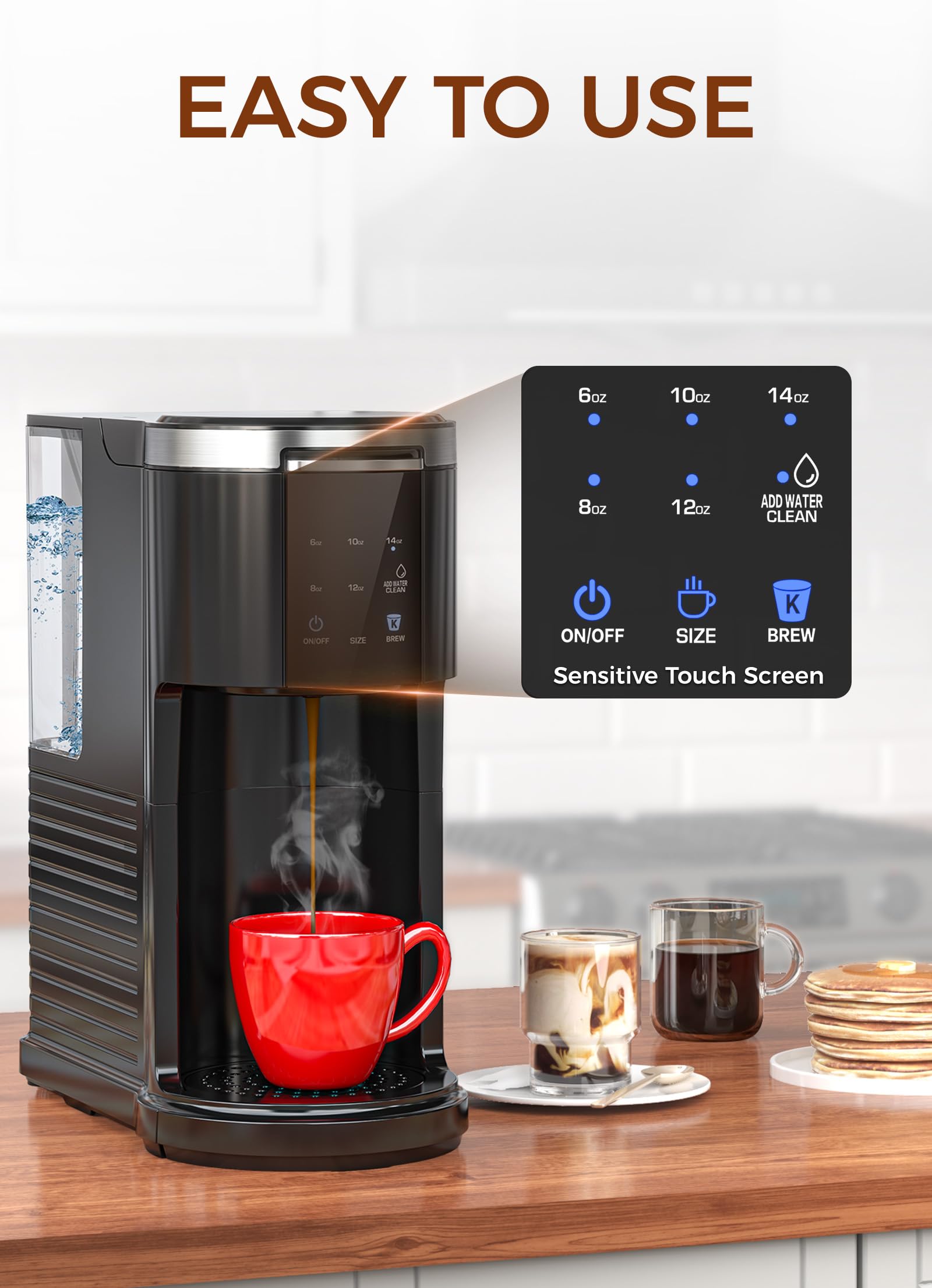 Amazon | COWSAR (カウサー) 1人用 業務用コーヒーメーカー Kカップ