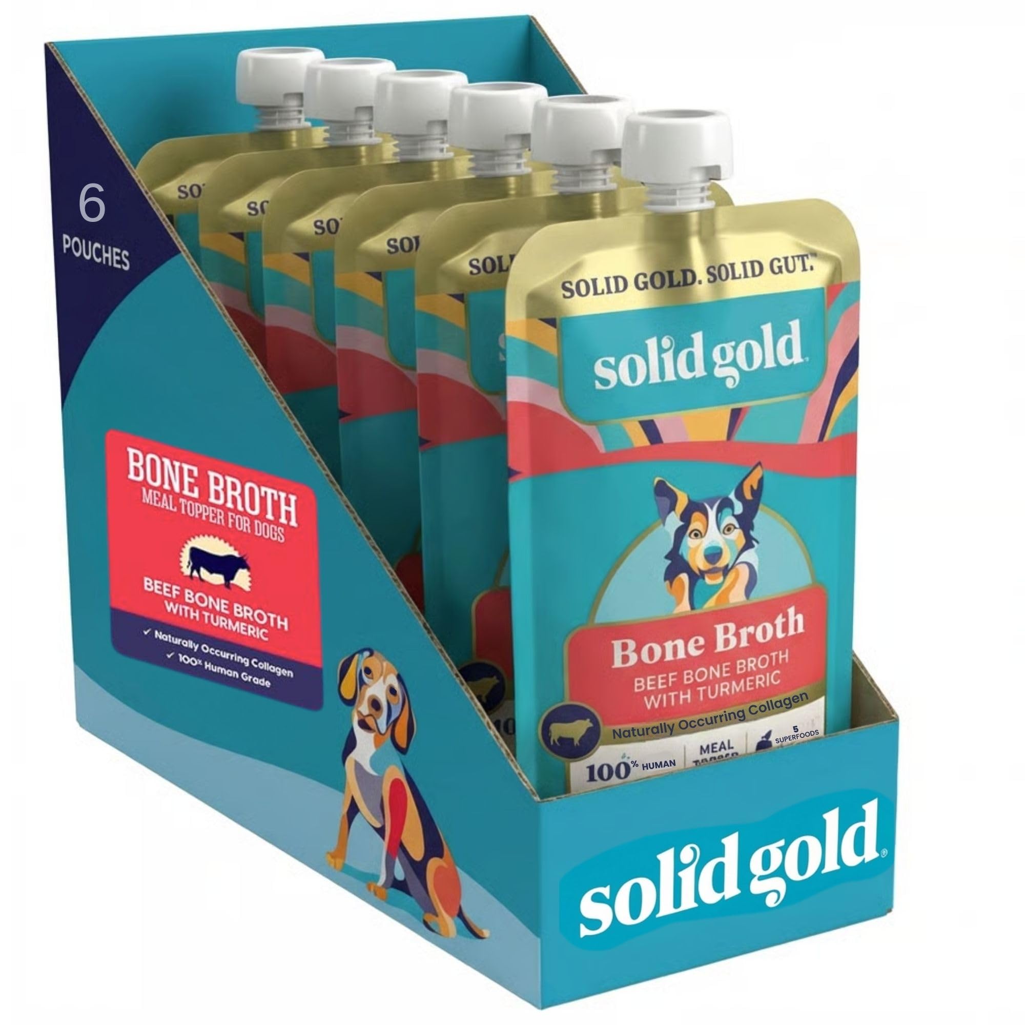 Solid Gold Beef Bone Broth for Dogs