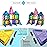 Jasonwell 57PCS Magnetic Tiles Building Blocks Set for Boys Girls Preschool Educational Magnet Construction Kit Stacking STEM Toys Christmas Birthday Gifts for Kids Toddlers 3 4 5 6 7 8 9 + Year Old
