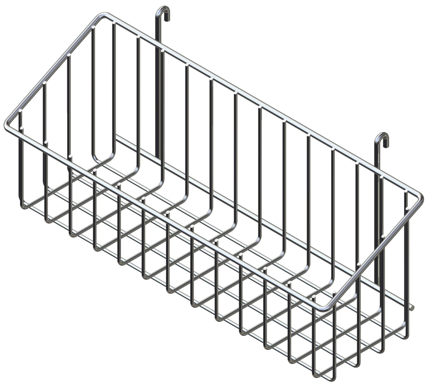 Sidekick Basket, Chrome, (Pack of 2)
