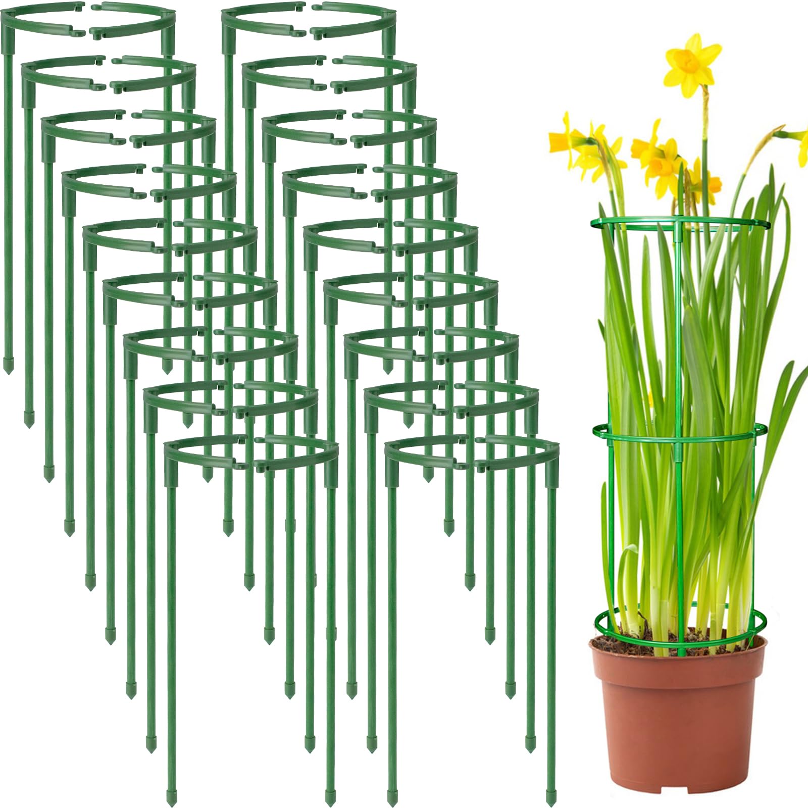 SIBRANT 36-Pack Plant Support Stakes