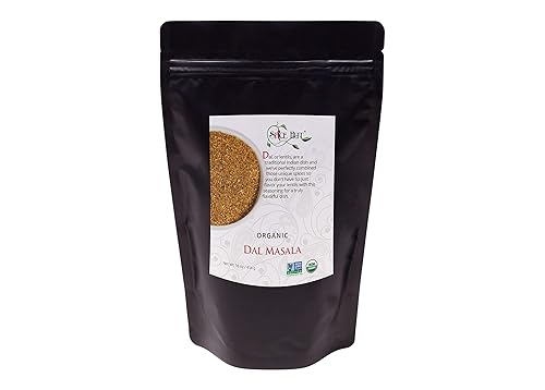 The Spice Hut Condimento orgánico Dal Masala, mezcla de especias rápida y fácil para cocina india, 16 onzas