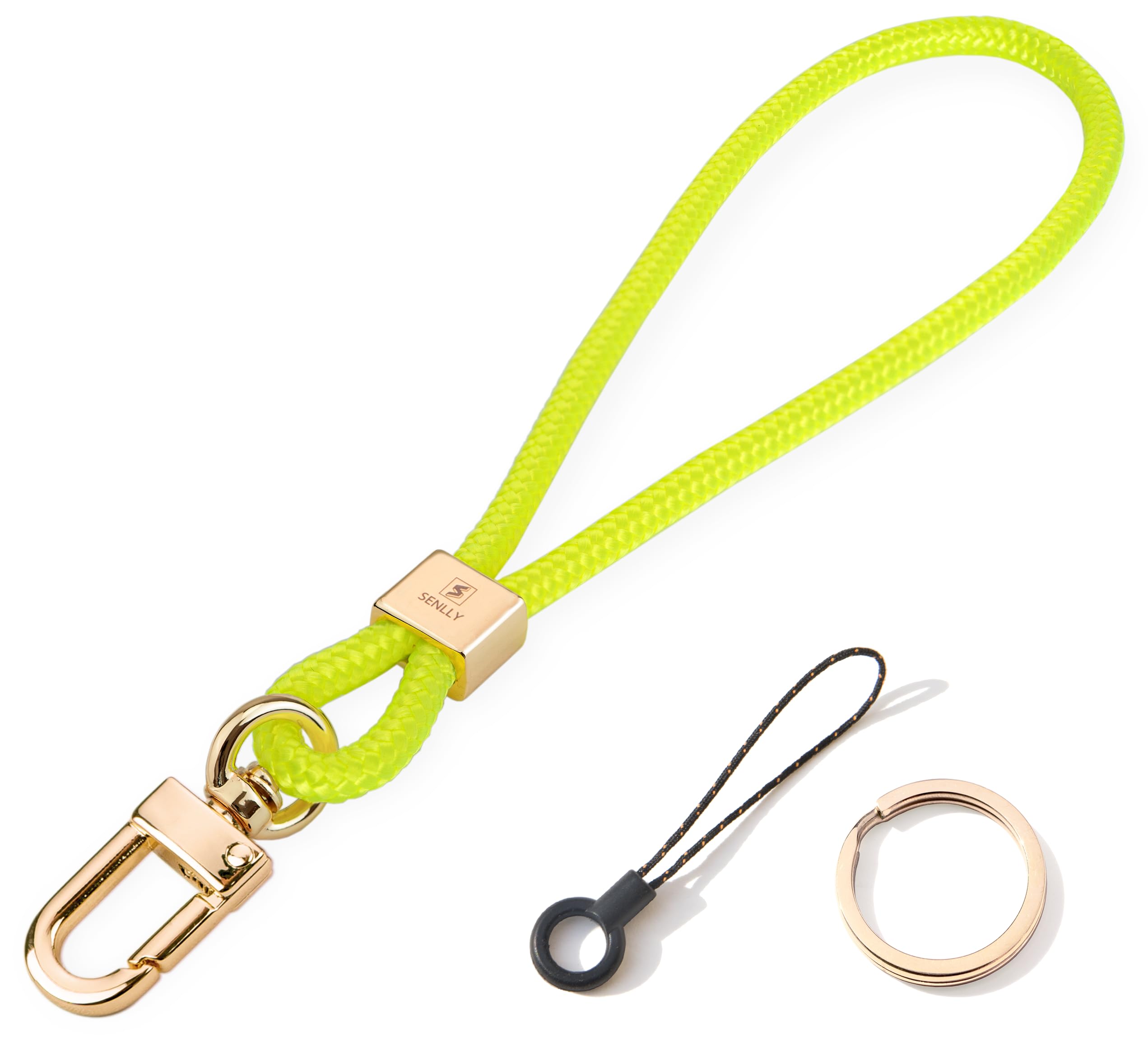 SENLLY Wristlet Lanyard Strap for Keys, Original Minimalist Design Wrist Keychain Holder