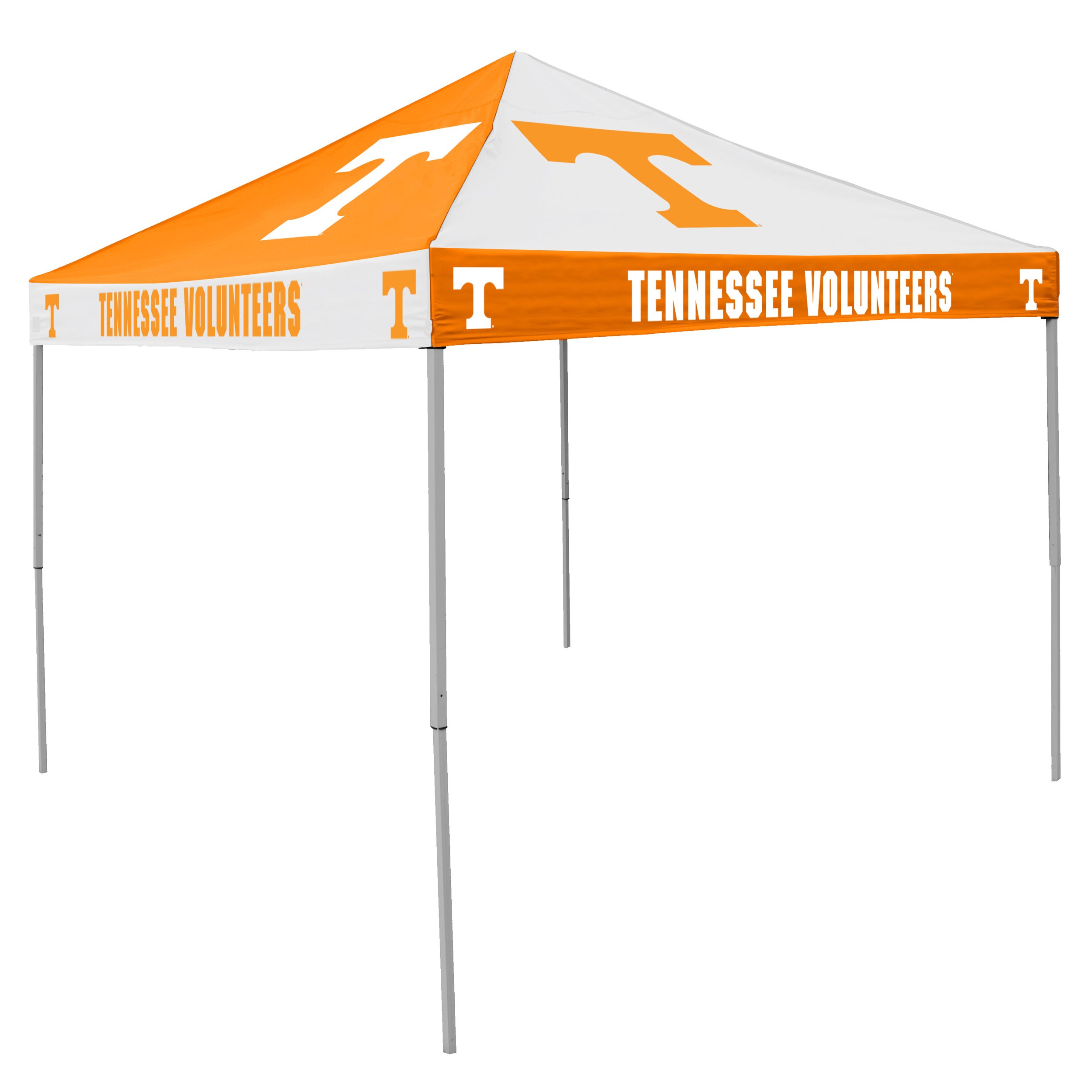 Logo Brands NCAA CB Tent, Tennessee, 9 foot X 9 foot,White