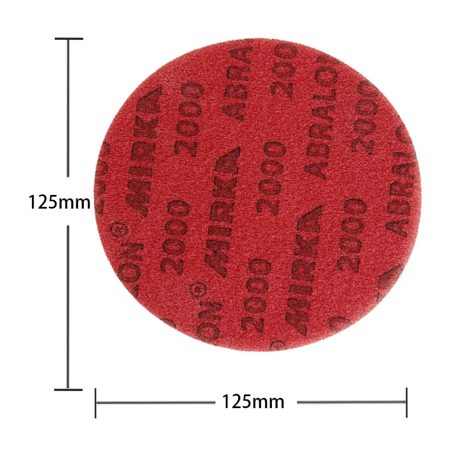 Disco De Papel De Lija De Esponja Seca Y Húmeda De Espuma De 5 Pulgadas, Herramientas Abrasivas De Grano 180-4000 De Terciopelo Para Moler Papel De Lija,grano 1000