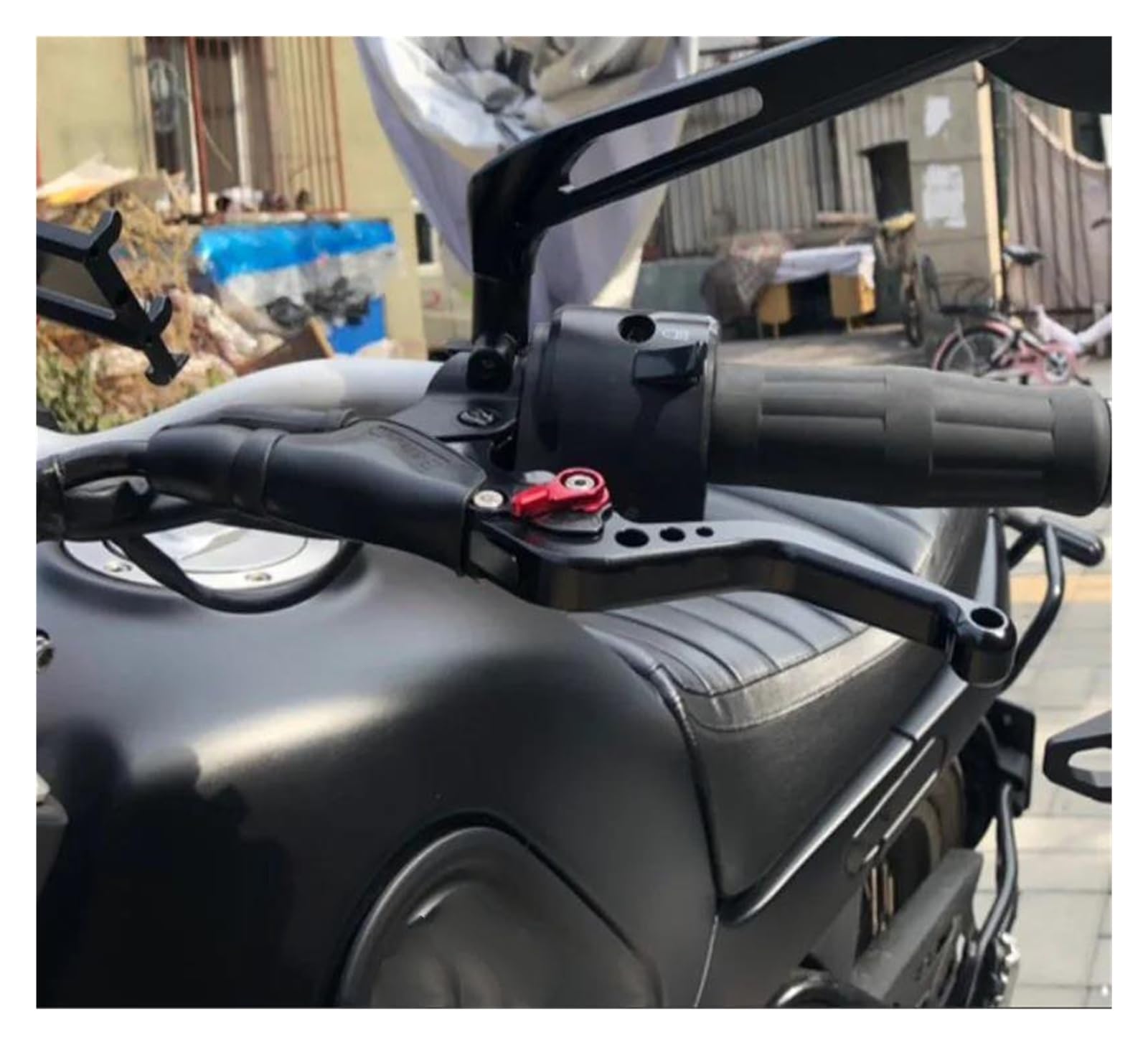 Leve Manubrio Per MSX 125 Per MSX125 Per GROM 2014-2024 Maniglia Regolabile Leve Di Protezione Leva Del Freno Del Motociclo Leva Di Frizione Set Leve Freno Frizione(8)