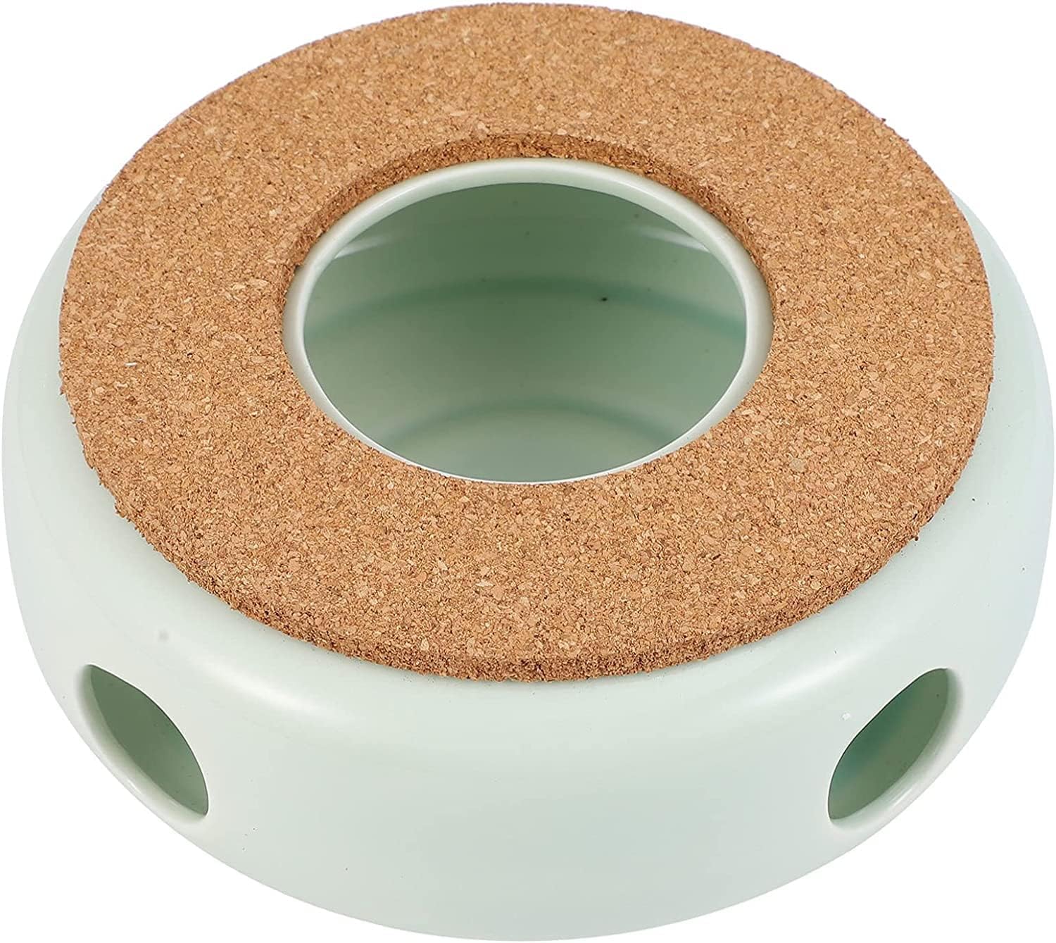 Teapot Warmer Tea Warmer Tea Light Holder Ceramic Teapot Warmer Base Tea Light Warmer Candle Heating Heater for Glass Teapot Cast Iron Teapot Stainless Steel Tea Kettles Heatproof Dish Green ( Color :
