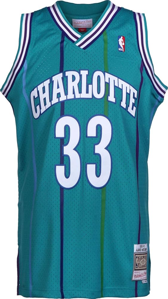 Amazon | [ミッチェル&ネス] Alonzo Mourning 33 Replica
