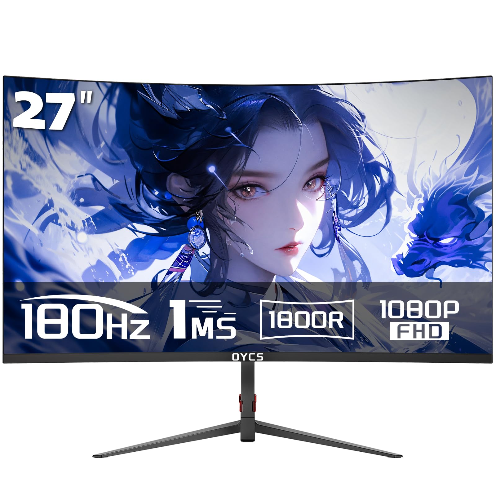 Amazon.co.jp: OYCS 27インチ ゲーミングモニター 180Hz フレッシュ