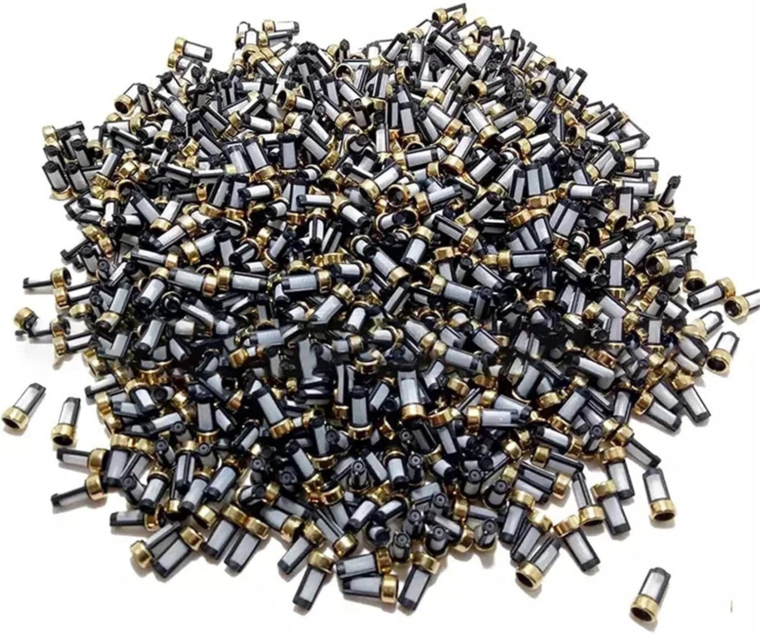 500/1000pcs Universal Fuel Injector Micro Filter For Injector 12 * 6 * 3mm Replacement Parts Accessories Ydc-002(1000pcs)