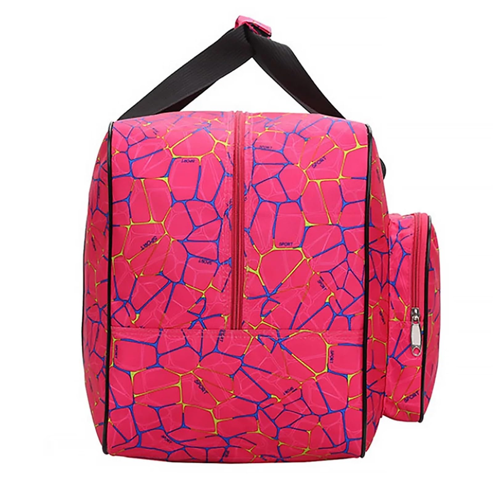Bolsa Para Máquina De Coser Bolso de almacenamiento for máquina de coser de gran capacidad, bolsa de transporte deportiva for mujer, funda de transporte for máquina de coser(Rose red,Small)