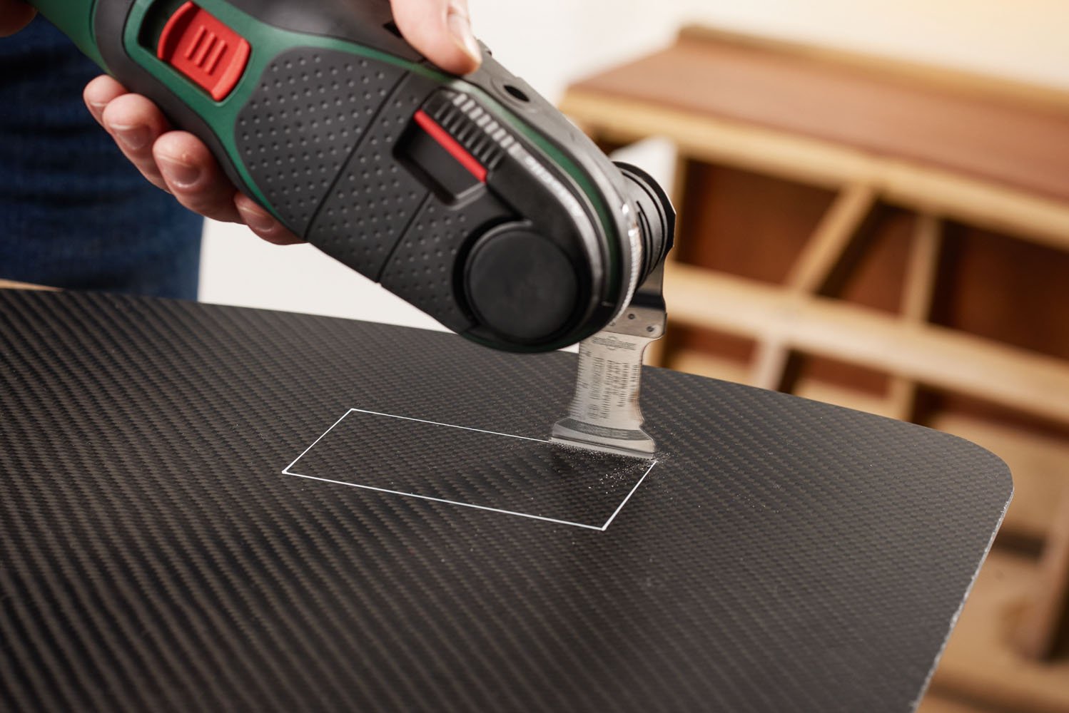 Bosch Lame plongeante carbure AIZ 32 APT Curved-Tec Starlock Noir