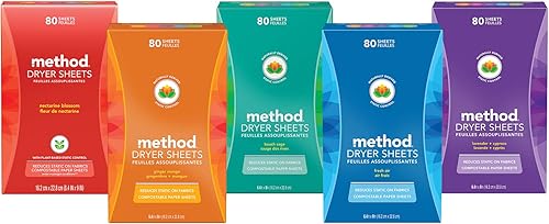 Miniatura 7 de Method Hojas de secador mango de jengibre 80 hojas 2 unidades el embalaje puede variar