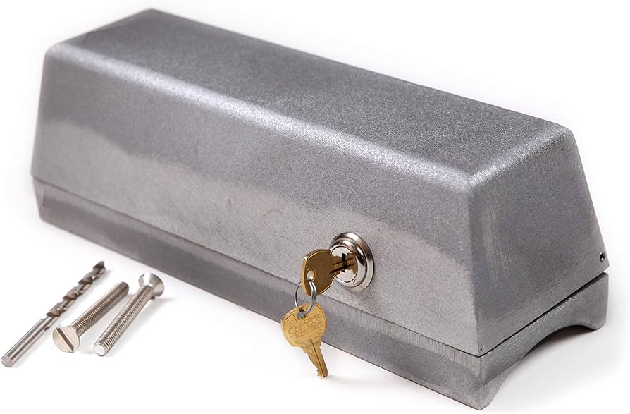 Amazon.com : Flagpole Cleat Lock Box - Anti-Theft Cylinder