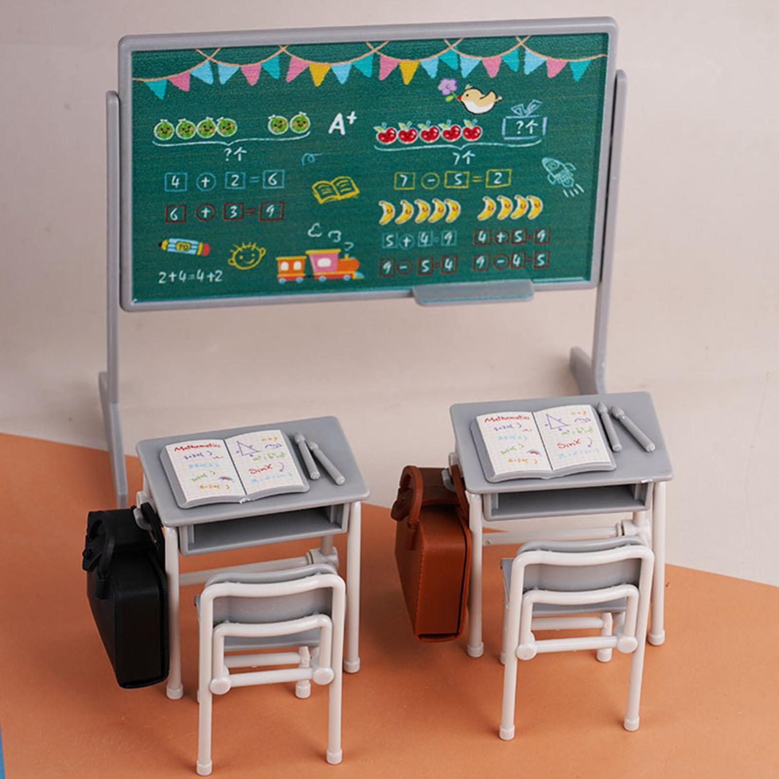 Lot De 2 Mini-chaises De Bureau 1/12 En Bois Brut – Meubles à Monter Pour Maison De Poupée, DIY Déco
