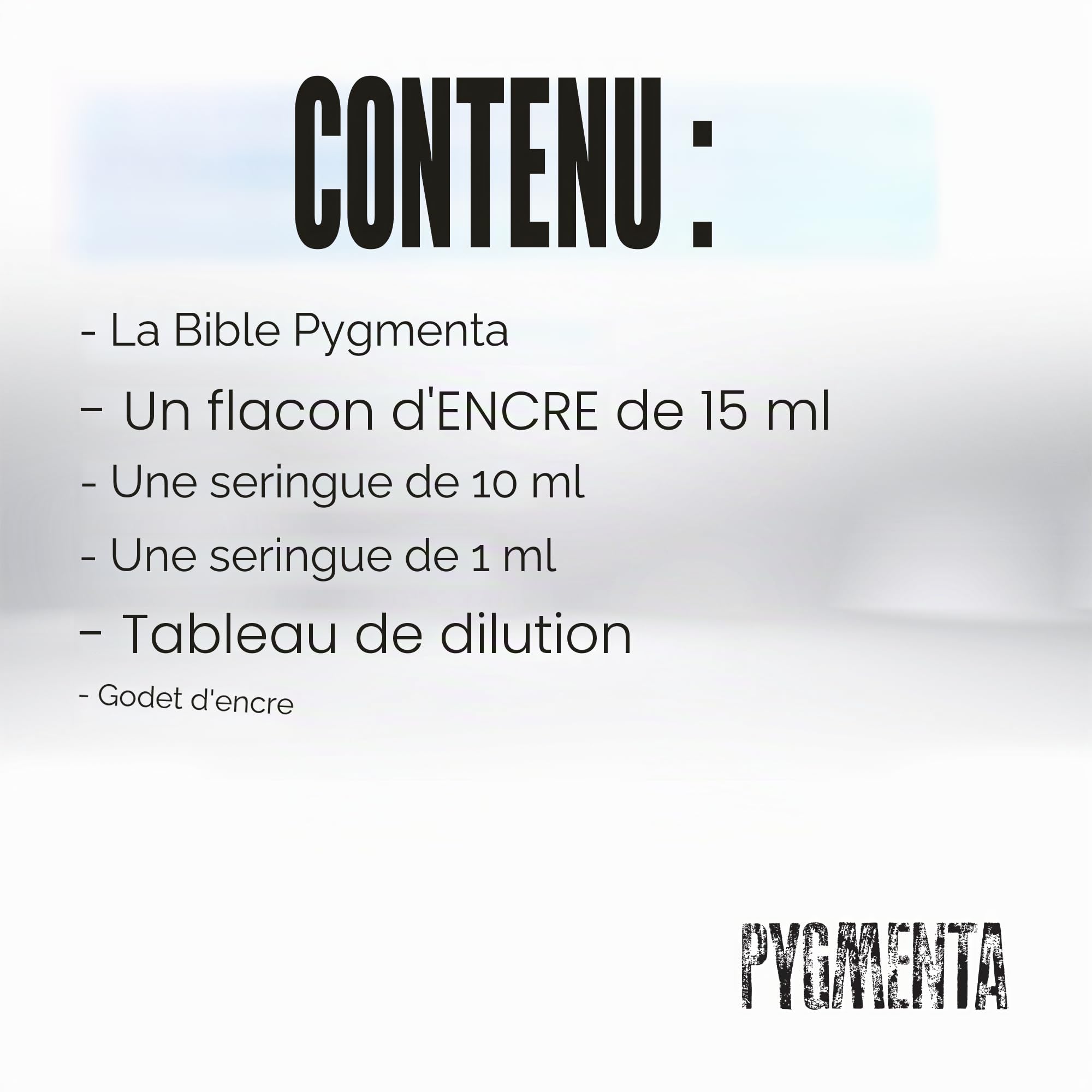 Kit de tricopigmentation, pigment permanent, conforme aux normes européennes, compatible avec tous les équipements de PMU et micropigmentation.