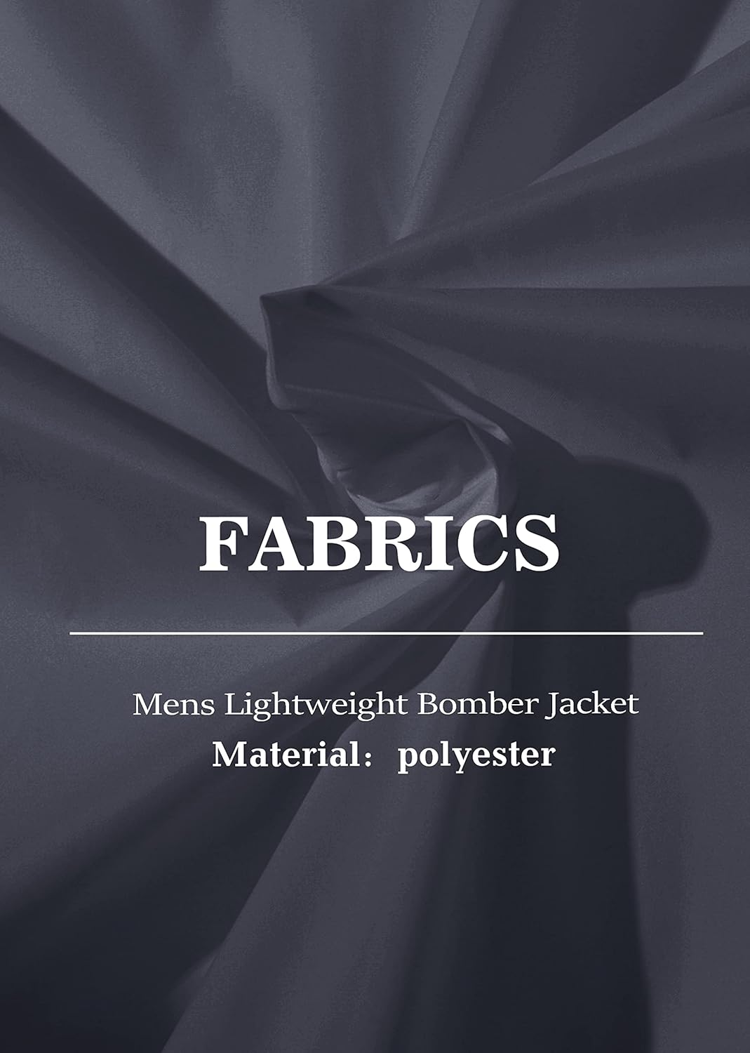 MAGCOMSEN Men's Bomber Jacket Lightweight Casual Zip Up Windbreaker Spring Fall Golf Coat with Pockets - Image 8