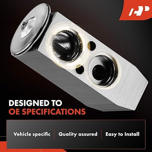 Miniatura 2 de A-Premium Válvula de expansión AC compatible con Mazda 5 2.3L 2006-2010, mini furgoneta de pasajeros, lado trasero, con ventilador trasero