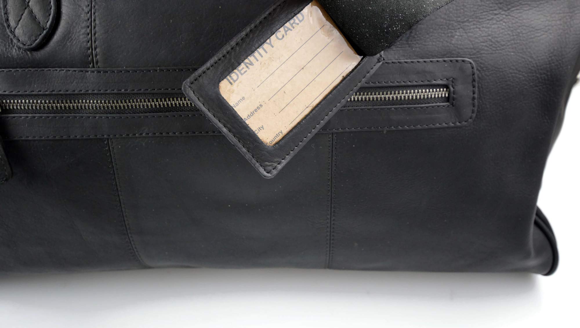 Bolsa de viaje de cuero maleta de cuero equipaje de mano bolsa de viaje grande de cuero XXL bolsa de viaje negro de mano bolsa de deporte