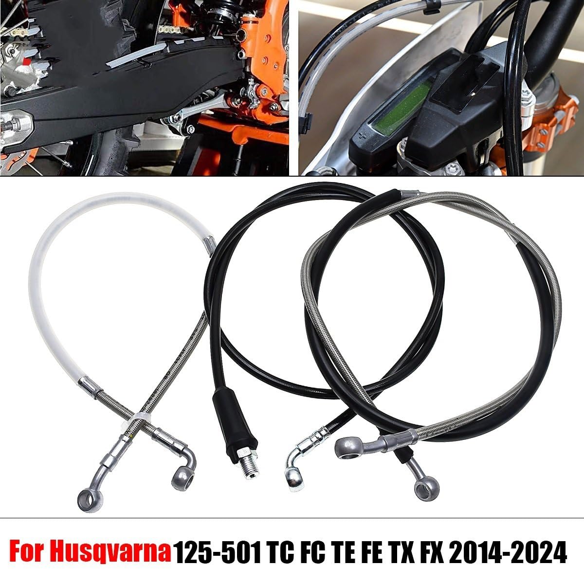 linka sprzęgła hamulca Przedni i tylny wąż oleju hamulcowego Do SX XC SXF XCF EXCF Do TC TX TE FC FX FE 125-530 2014-2023(Front and Rear)