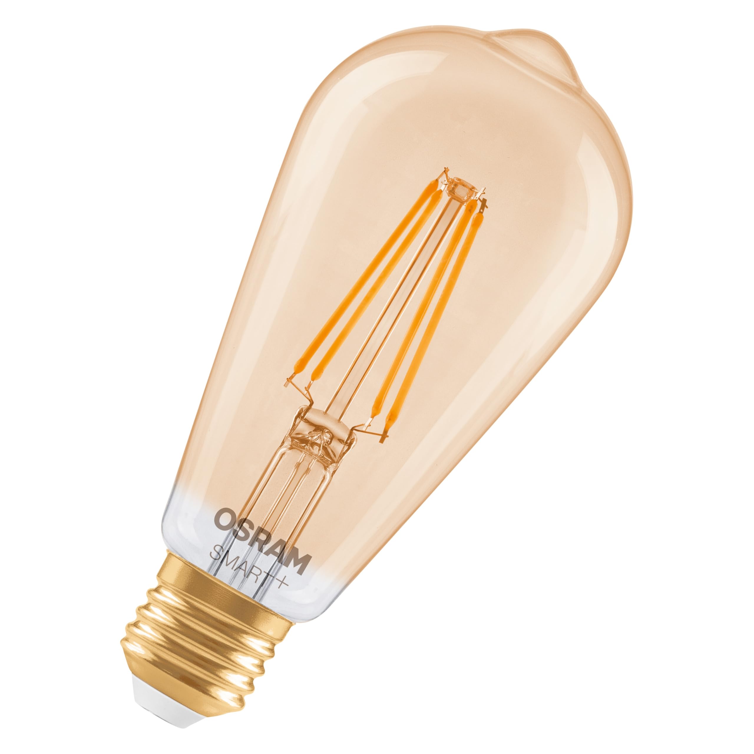 OSRAM SMART+ Matter Filament Classic Shapes Dimmable Edison 53 6W 824 Gold E27